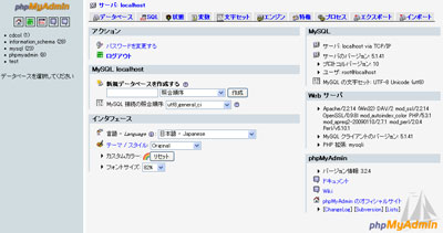 phpMyAdmin